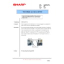 Sharp AR-M550 (serv.man128) Service Manual / Technical Bulletin
