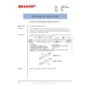 Sharp AR-M550 (serv.man135) Service Manual / Technical Bulletin