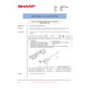 Sharp AR-M550 (serv.man136) Service Manual / Technical Bulletin