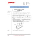 Sharp AR-M550 (serv.man140) Service Manual / Technical Bulletin