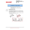 Sharp AR-M550 (serv.man73) Service Manual / Technical Bulletin