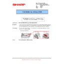 Sharp AR-M550 (serv.man75) Service Manual / Technical Bulletin