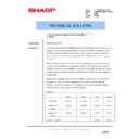 Sharp AR-M550 (serv.man99) Service Manual / Technical Bulletin