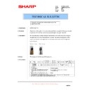 Sharp AR-M620 (serv.man153) Service Manual / Technical Bulletin