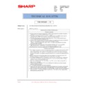 Sharp AR-M620 (serv.man178) Service Manual / Technical Bulletin