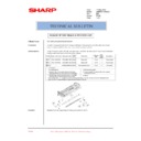 Sharp AR-M620 (serv.man184) Service Manual / Technical Bulletin
