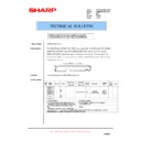 Sharp AR-M700 (serv.man163) Service Manual / Technical Bulletin