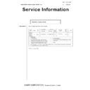 Sharp AR-MU1 Service Manual / Parts Guide