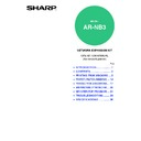 Sharp AR-NB3 (serv.man10) User Manual / Operation Manual