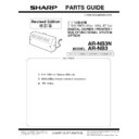 Sharp AR-NB3 (serv.man6) Service Manual / Parts Guide