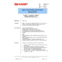 Sharp AR-NC3D (serv.man20) Service Manual / Technical Bulletin
