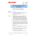 Sharp AR-NC3D (serv.man26) Service Manual / Technical Bulletin