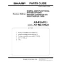 Sharp AR-NC8 Service Manual / Parts Guide