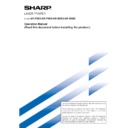 Sharp AR-P350, AR-P450 (serv.man22) User Manual / Operation Manual