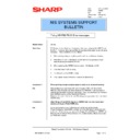 Sharp AR-PB2A (serv.man35) Service Manual / Technical Bulletin