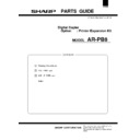 Sharp AR-PB8 (serv.man10) Service Manual / Parts Guide