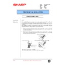Sharp AR-PE2 (serv.man35) Service Manual / Technical Bulletin