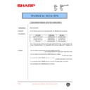 Sharp AR-SP2 (serv.man15) Service Manual / Technical Bulletin