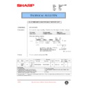 Sharp AR-SP2 (serv.man17) Service Manual / Technical Bulletin