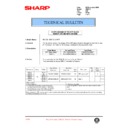 Sharp AR-SP2 (serv.man20) Service Manual / Technical Bulletin
