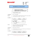 Sharp AR-SP2 (serv.man23) Service Manual / Technical Bulletin