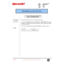 Sharp DM-1500 (serv.man15) Service Manual / Technical Bulletin
