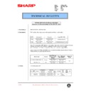 Sharp DM-1500 (serv.man19) Service Manual / Technical Bulletin