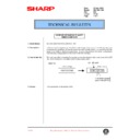 Sharp DM-1500 (serv.man21) Service Manual / Technical Bulletin