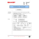 Sharp DM-1500 (serv.man23) Service Manual / Technical Bulletin