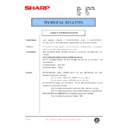 Sharp DM-1500 (serv.man40) Service Manual / Technical Bulletin