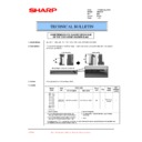 Sharp DM-2000 (serv.man36) Service Manual / Technical Bulletin