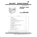 Sharp DM-2000 (serv.man4) Service Manual