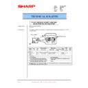 Sharp DM-2000 (serv.man51) Service Manual / Technical Bulletin
