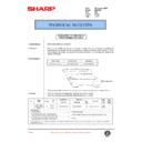 Sharp DM-2000 (serv.man73) Service Manual / Technical Bulletin