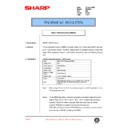Sharp DM-2000 (serv.man89) Service Manual / Technical Bulletin