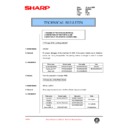 Sharp DM-2000 (serv.man90) Service Manual / Technical Bulletin