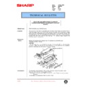 Sharp DM-2000 (serv.man91) Service Manual / Technical Bulletin