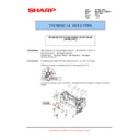 Sharp DX-C310, DX-C311, DX-C400, DX-C401 (serv.man29) Service Manual / Technical Bulletin