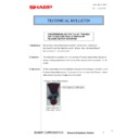 Sharp DX-C310, DX-C311, DX-C400, DX-C401 (serv.man40) Service Manual / Technical Bulletin