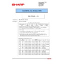 Sharp DX-C310, DX-C311, DX-C400, DX-C401 (serv.man51) Service Manual / Technical Bulletin