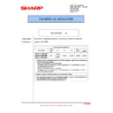 Sharp DX-C310, DX-C311, DX-C400, DX-C401 (serv.man65) Service Manual / Technical Bulletin