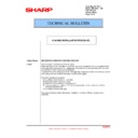 Sharp DX-C310, DX-C311, DX-C400, DX-C401 (serv.man67) Service Manual / Technical Bulletin