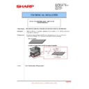 Sharp DX-C310, DX-C311, DX-C400, DX-C401 (serv.man73) Service Manual / Technical Bulletin