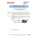 Sharp DX-C310, DX-C311, DX-C400, DX-C401 (serv.man91) Service Manual / Technical Bulletin