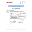 Sharp MX-1800N (serv.man102) Service Manual / Technical Bulletin