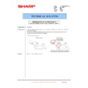 Sharp MX-1800N (serv.man67) Service Manual / Technical Bulletin