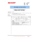 Sharp MX-1800N (serv.man70) Service Manual / Technical Bulletin