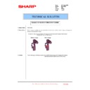 Sharp MX-1800N (serv.man82) Service Manual / Technical Bulletin