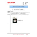 Sharp MX-1800N (serv.man83) Service Manual / Technical Bulletin