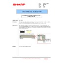 Sharp MX-1800N (serv.man86) Service Manual / Technical Bulletin